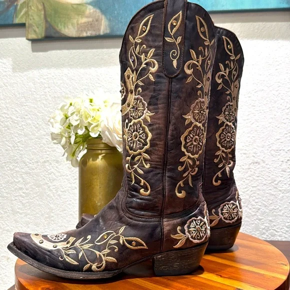 Old Gringo Lucky 13” Western Boots Womens Size 7B - Picture 4 of 16